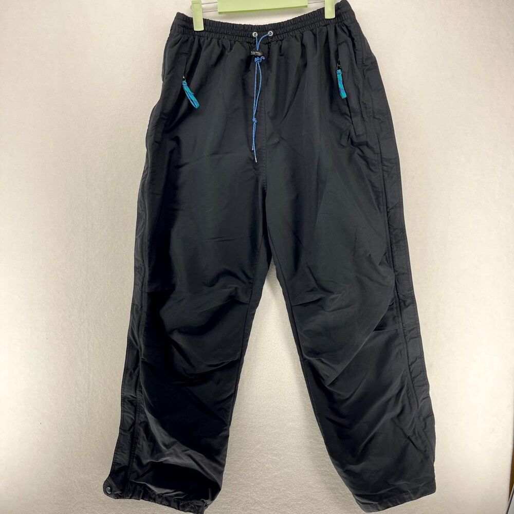 EMS Outdoor Mountain Sports Womens Nylon Hiking Pants Black Color Size L